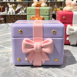Decorative Gift <b>Box</b> Storage Jar Cute Bear Unicorn Elephant Animal Shaped Ceramic Canister Candy Container Trinket Organizer <b>Kids</b> - Product Image 2