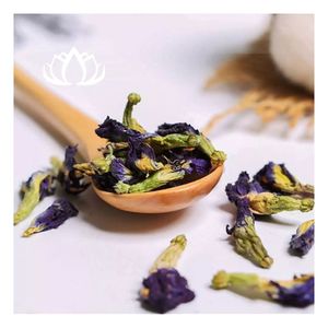 Pétalos de flor de guisante mariposa secos, los más vendidos, de color azul, para mezclar en cócteles, preparar té, hornear, colorear, usar en manualidades, ALTA DEMANDA - Product Image 1