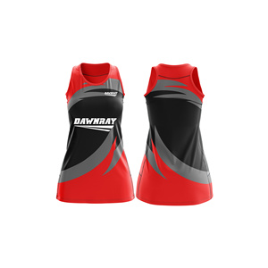 ผู้ผลิตเสื้อทีมเน็ตบอล |   ชุดยูนิฟอร์มเน็ตบอลแบบซับลิเมชั่นพร้อมโลโก้ทีม ชื่อ และหมายเลข |   โพลีเอสเตอร์ที่ระบายอากาศได้ดี - Product Image 1