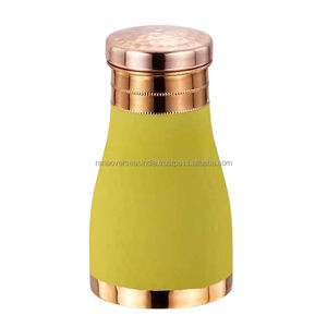 เหยือกน้ำทองแดงบริสุทธิ์ทันสมัยหรูหราทันสมัยเหยือกน้ำข้างเตียงให้น้ำทองแดงมีประโยชน์ต่อสุขภาพสีต่างกันในอัตราที่ดีที่สุด - Product Image 2