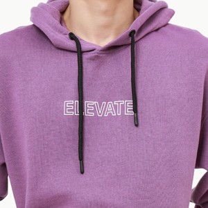 Sudadera con Capucha Unisex, Corte Regular, Color Sólido, Informal, de Algodón y Felpa, con Bolsillo Frontal y Logotipo, para Invierno, Antiarrugas - Product Image 4