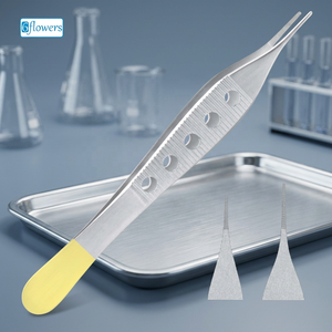 Pinces chirurgicales Micro Adson 0,4 mm en acier inoxydable à pointe de précision pour opération chirurgicale Classe I certifiées CE - Product Image 3