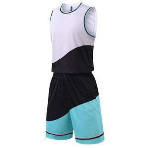 Nuevo Diseño de Uniforme de Baloncesto Personalizado, Último Diseño de Uniforme Deportivo de Baloncesto Personalizado, Tela Transpirable - Product Image 2