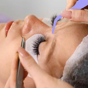 Pinces à cils personnalisées pour équipement de studio de beauté, pinces à cils antistatiques en acier inoxydable pour extensions - Product Image 5