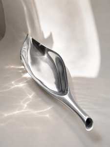Round Stainless Steel Eco-Friendly <b>Decorative</b> <b>Plate</b> Polished Modern Design Handmade Plant Pattern Dishes & <b>Plates</b> - Product Image 5