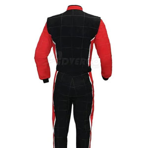 Traje de Karting con Diseño de Logotipo Personalizado, Diseño Único Hecho en Pakistán, Tela Suave, Traje de Karting Unisex - Product Image 3