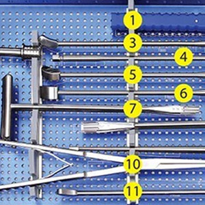 Implants de fixation vertébrale : Composants de connecteurs à crochet pour tiges à vis en alliage de titane, système d'instruments chirurgicaux orthopédiques, implant spinal - Product Image 3