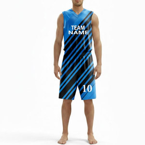 Uniformes de Baloncesto Personalizados al por Mayor, Conjuntos Unisex Profesionales, Transpirables, Secos y Cómodos, Camisetas Estampadas sin Mangas - Product Image 1