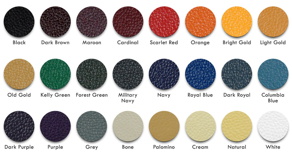 Colores de cuero
