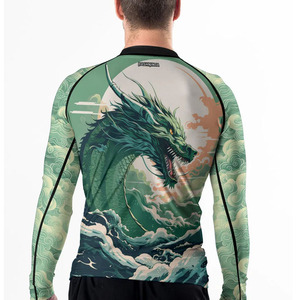 Top Rated <b>Men</b> <b>Compression</b> <b>Shirt</b> for Cross Training Lightweight Stretch Body Shaping Sublimation Printing <b>Men</b> <b>Compression</b> <b>Shirt</b> - Product Image 4