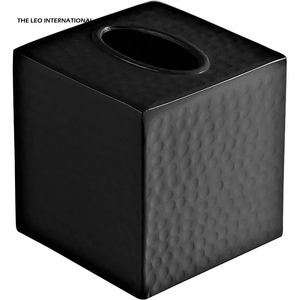 Última Colección de Cajas de Papel Metálicas de Primera Calidad, Hechas a Mano, con Acabado Negro y Textura Martillada - Product Image 3