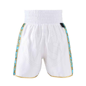 Pantalones Cortos de Boxeo Transpirables y Ligeros, Pantalones Cortos de Boxeo de Marca Privada, Pantalones Cortos de Boxeo de Color Sólido, Tallas Grandes - Product Image 3