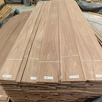 Plaques de placage de noyer naturel, grain de bois authentique, écologiques, bonne flexibilité, coupées en quartiers, panneaux de haute qualité