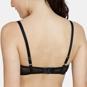 Conjunto de Brasier y Bikini de Cintura Alta para Mujer, Ropa Interior de Dos Piezas en Tela Suave, Nueva Moda - Product Image 3