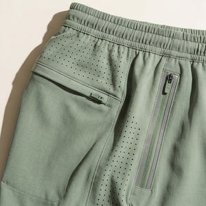 Pantalones Cortos Deportivos Unisex MI Premium Negros, Transpirables, Cintura Elástica, Ecológicos, Secado Rápido, para Correr, Entrenamiento, Ropa Deportiva Urbana - Product Image 5