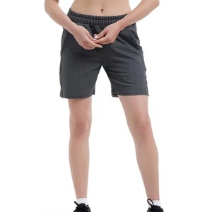 Shorts de Algodón Francés Personalizados para Mujer, Cintura Alta, Casuales, de Verano, para Descansar, Venta al Por Mayor OEM, Proveedor de Ropa Urbana de Moda - Product Image 2