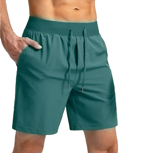 Shorts de sport pour homme, vert, à séchage rapide, avec poches, cordon de serrage à la taille, vêtements décontractés - Product Image 3
