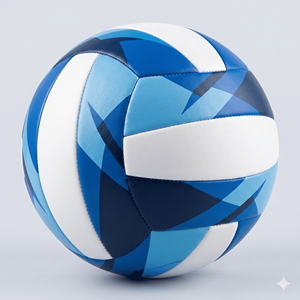 Balón de Voleibol GAMEGAZER MS-VB-1010 de PU, Duradero y Ligero, Talla 5, Peso 260-280G, Circunferencia 650-670MM, Personalizable, Cosido a Máquina - Product Image 2