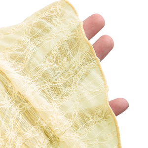 Women <b>Yellow</b> Lace Cami <b>Top</b> Breathable Plain Dyed Bow Front Wide Straps Sleeveless Peplum Blouse Elegant Fashion Summer Casual - Product Image 4