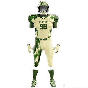 Teamwear Uniform High Quality Digital Printing Club American Football Uniform 100% Polyester Breathable Quick Dry Sublimated - Product Image 6