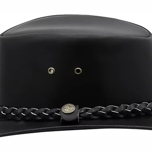 Sombreros de Vaquero de Cuero Personalizados a Bajo Precio, Estilo Occidental, Sombreros de Vaquero de Cuero Premium al por Mayor - Product Image 4