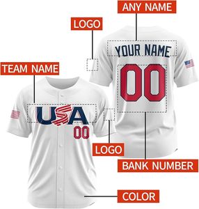 Custom World Baseball Classic Jersey Personalized Baseball Jerseys Printed/Stitched Sport <b>Shirt</b> for Men Women Youth Kids - Product Image 3