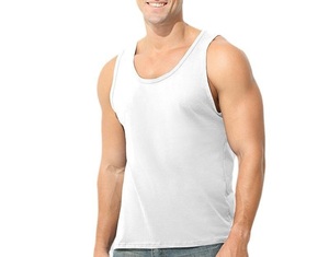 Débardeurs de sport décontractés en coton tricoté respirant de haute qualité pour hommes, 100 % coton, vente en gros - Product Image 5