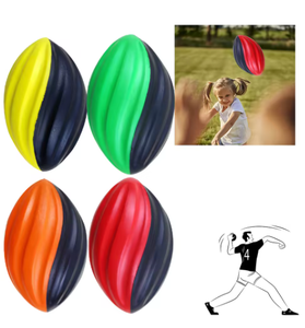 Rugby Ball Toss & Kick Practice Slow <b>Rebound</b> Spiral Rugby Ball Indoor Or Outdoor Use Training Rugby Ball For Training - Product Image 3