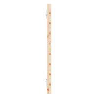 Tête de lit artisanale en bois de pin à finition naturelle, éclairée et réglable, taille Queen, motif Mandala, pour chambre à coucher