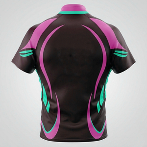 Maillot de rugby 2026 en polyester 100 %, personnalisable OEM, toutes tailles, respirant, haute qualité, tendance, unisexe, manches courtes - Product Image 6