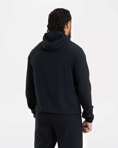 Custom Logo <b>Black</b> Latest Zipper <b>Windbreaker</b> Tracksuit Men's Set <b>Windbreaker</b> Set <b>Windbreaker</b> Hooded Jacket & <b>Windbreaker</b> Jogger - Product Image 2