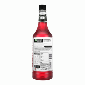 Mojee Cranberry Syrup 1000 ML Tangy Berry Flavor in Bottle No Artificial Flavour for Mocktails Coolers & <b>Beverages</b> - Product Image 2