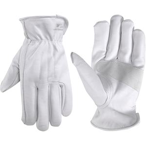 Gants de travail en cuir de chèvre, souples et durables, pour usage industriel, protection flexible des mains, gants de sécurité en vrac - Product Image 5
