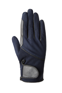 Gants d'équitation pour hommes respirants en PU et polyester avec poignées, compatibles écran tactile et résistants aux chocs, antidérapants - Product Image 2