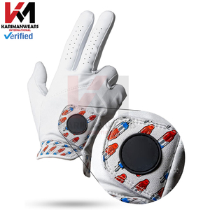 Gants de golf en cuir Cabretta de qualité supérieure, logo personnalisé, OEM ODM, sensation seconde peau, équipement d'entraînement professionnel, fabricant en gros - Product Image 1