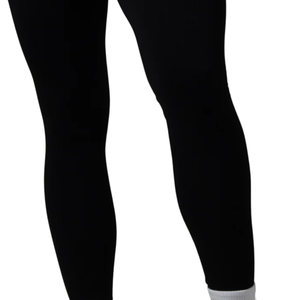 Black Women's Mid Rise Leggings High Stretch Workout Pants for Yoga Gym Running Fitness Training Activewear Quick Dry - Product Image 6