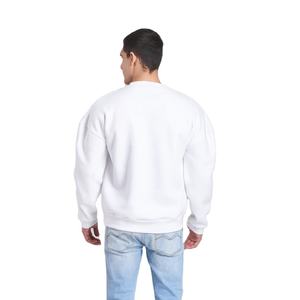 Sudaderas de felpa francesa informales con hombros caídos para hombre, Jersey de algodón 100% de gran tamaño personalizado para hombre, cuello redondo de alta calidad para hombre - Product Image 5