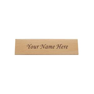Personalized Wooden Desk Name Plate with Pen Holder Custom Engraved Office Table Nameplate Organizer for Doctor Advocate - Product Image 5