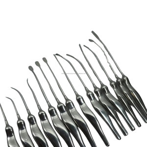 Kit de 14 instruments de chirurgie plastique pour lifting des sourcils endoscopique, désection et élévations, instruments manuels en acier inoxydable pour microchirurgie ORL, certifié CE - Product Image 2