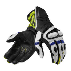 Gants de moto Moto Wolf respirants et imperméables Pyrotect pour la course, noirs, avec logo personnalisé, compatibles écran tactile, sportifs, à doigts complets, unisexes, en cuir de chèvre - Product Image 5