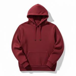 Sudadera con Capucha para Hombre, Invierno, Cálida, Holgada, Transpirable, Poliéster/Algodón, Diseño con Estampado de Serigrafía y Forro Polar - Product Image 2