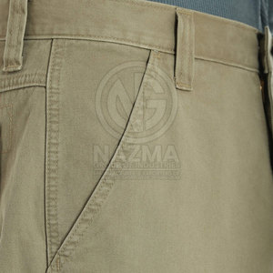 Nouvel Arrivage – Pantalon Cargo Léger et Décontracté pour Homme, Fermeture Boutonnée, Séchage Rapide, Respirant, 100% Coton, Idéal pour l'Entraînement en Extérieur - Product Image 4