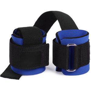 Sangles de musculation à prix d'usine, sangles de sécurité pour la musculation et le fitness, en coton noir et néoprène, légères, protection avancée - Product Image 6