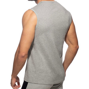 Camiseta Deportiva Elástica de Poliéster y Spandex, Top Deportivo sin Mangas para Correr, Ropa Deportiva, Camiseta sin Mangas Moderna en Oferta - Product Image 6