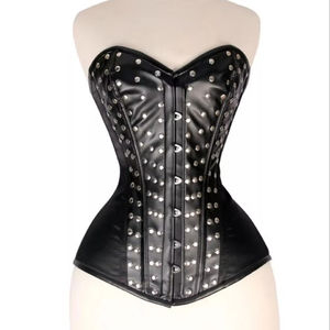 Corsés para mujer, sexys, moldeadores, modernos, de cuero, para tallas grandes, transpirables. - Product Image 1