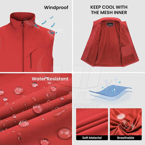 Chaleco Softshell Profesional, Ligero y Cómodo, Diseño Transpirable, Chaleco Softshell para Aventuras al Aire Libre - Product Image 6