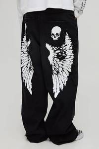 Jogging personnalisés pour hommes imprimés DTF, mélange de coton, pantalons de survêtement de qualité supérieure, tissu respirant et doux, fabrication OEM et ODM - Product Image 2