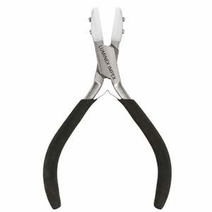 Alicates de Punta Plana de Acero Inoxidable con Mordazas de Nylon, Herramienta de Alta Calidad para Joyería, Agarre de Precisión, Herramienta Manual Profesional OEM - Product Image 1