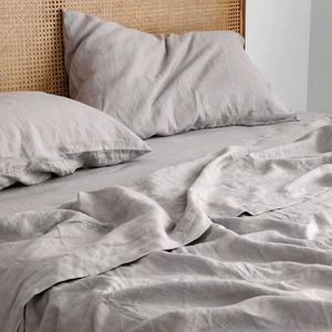 Parures de lit en lin 100% biologique de luxe français, sur mesure, qualité hôtelière - Product Image 2
