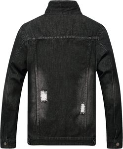New Button Style Heavyweight Long Sleeve <b>Men</b> <b>Denim</b> <b>Jacket</b> Latest Design Custom Made <b>men</b> Slim Fitted <b>Denim</b> <b>Jacket</b> Customized - Product Image 2